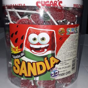 TAJADAS DE SANDIA 3 D