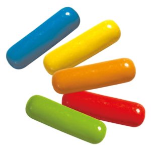 TIZAS DE COLORES VIDAL 250 UNIDADES