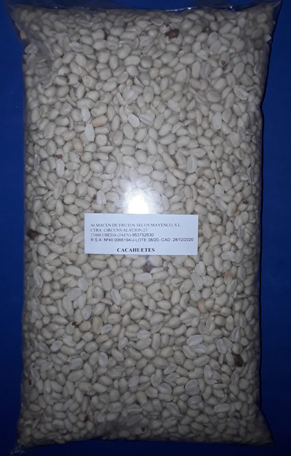 CACAHUETE MONDADO CRUDO REPELADO